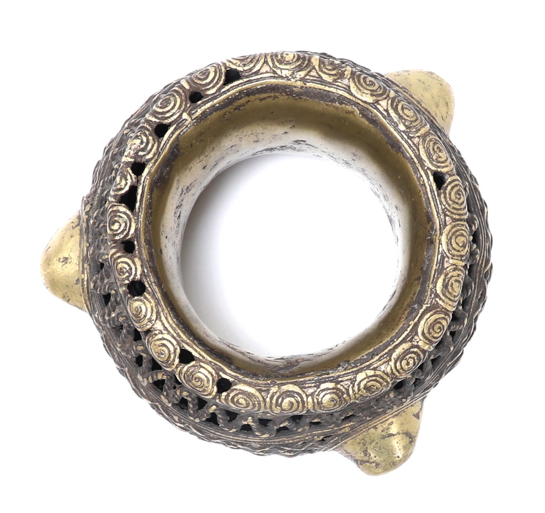 Cameroon Bronze Currency Bracelet - 6