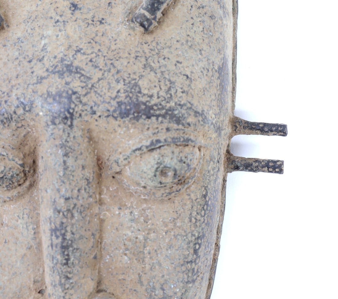 African Bronze Mask, Lobi-Style - 10