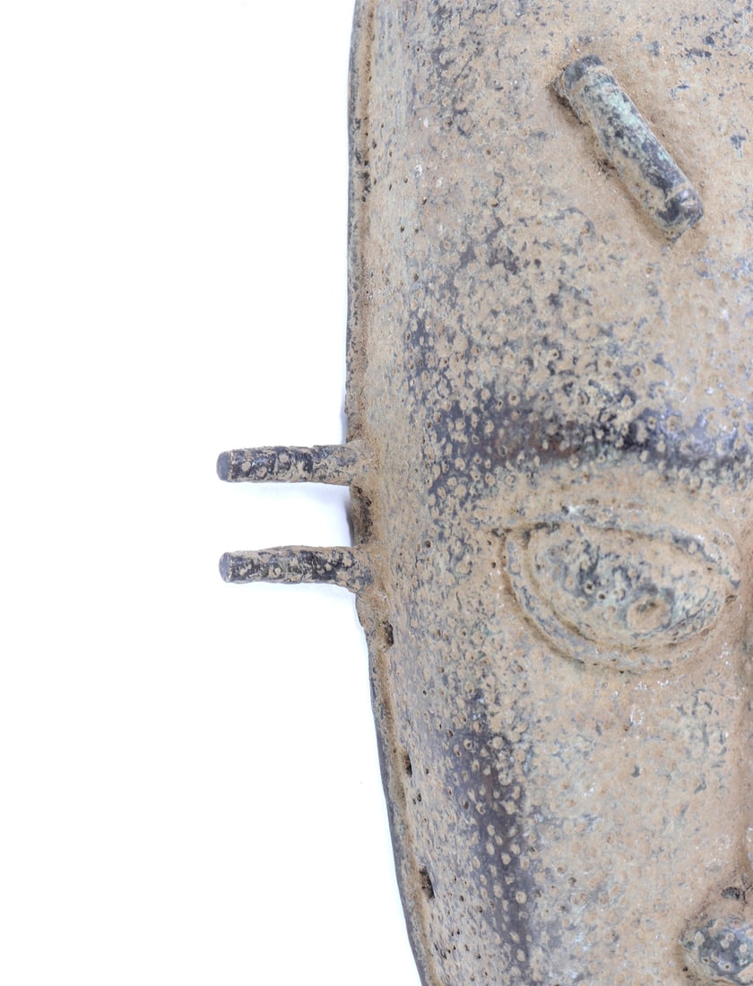 African Bronze Mask, Lobi-Style - 8