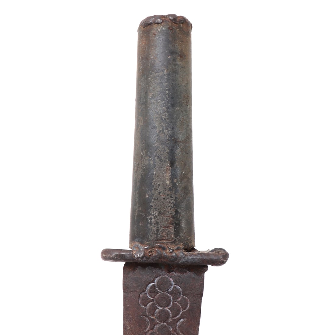 Indonesian Dagger with Brass Scabbard - 3