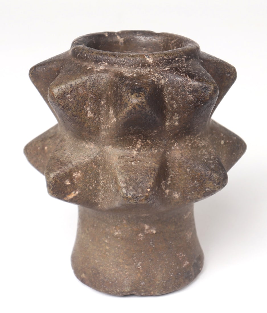 Large Pre-Columbian Chavin Stone Mace Head, Peru, ca. 1000?500 BCE (1 of 6)