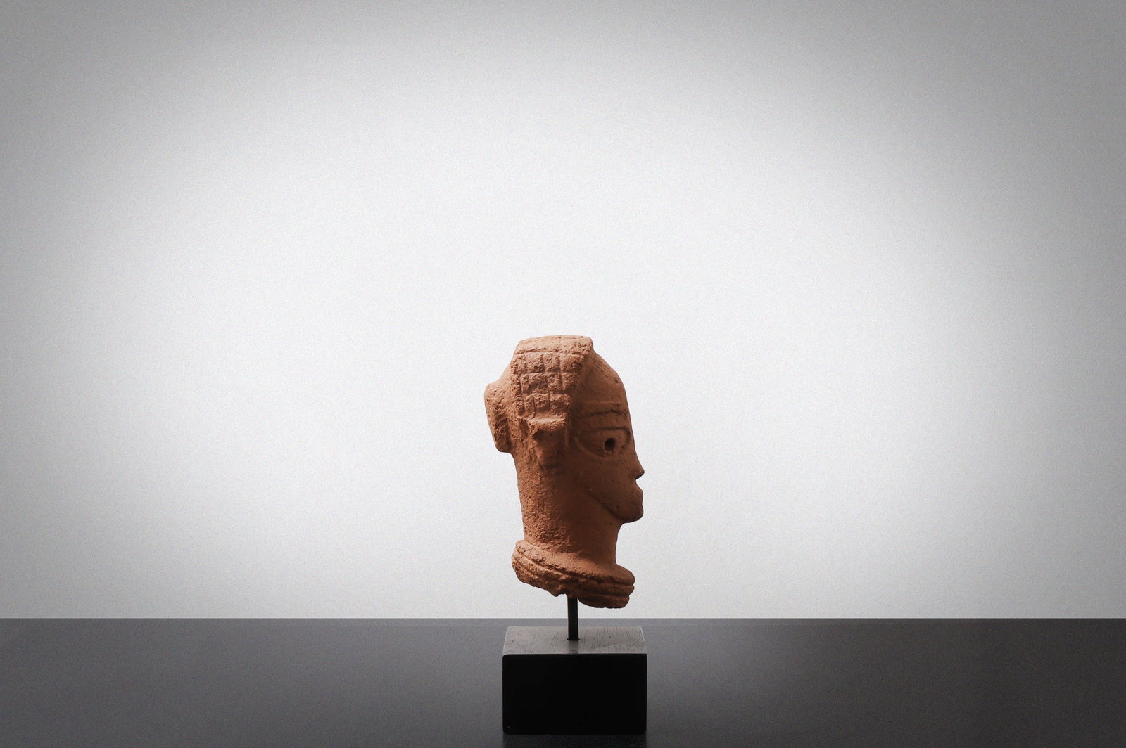 Nok Terracotta Head, 500BCE-200CE - 3