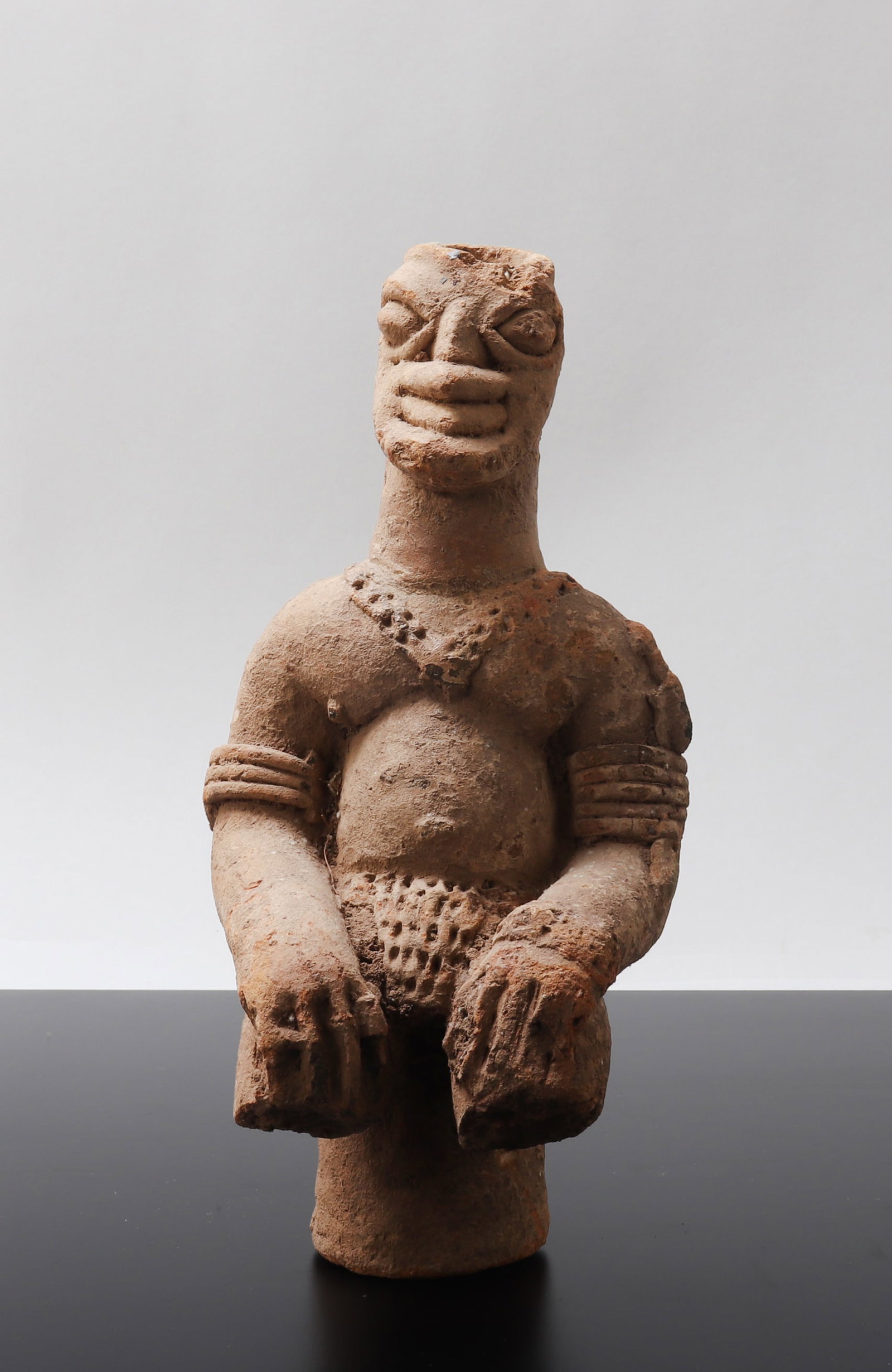 Terracotta Seated Figure - 2
