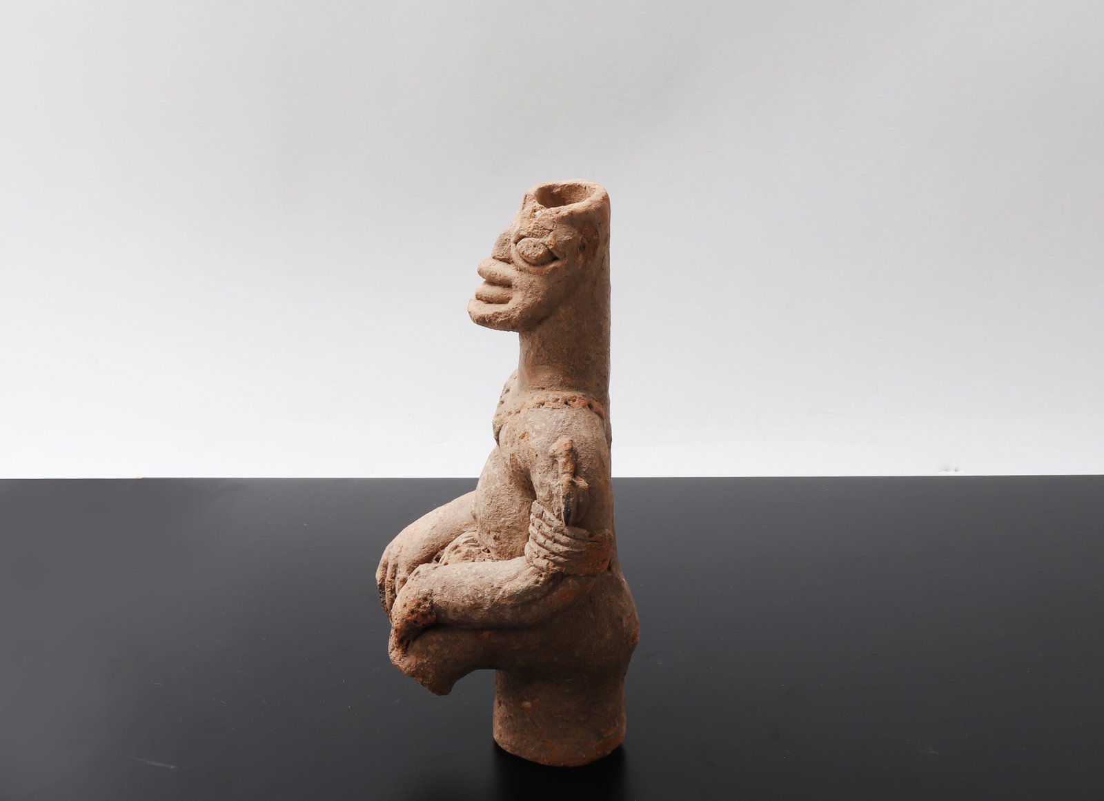 Terracotta Seated Figure - 3