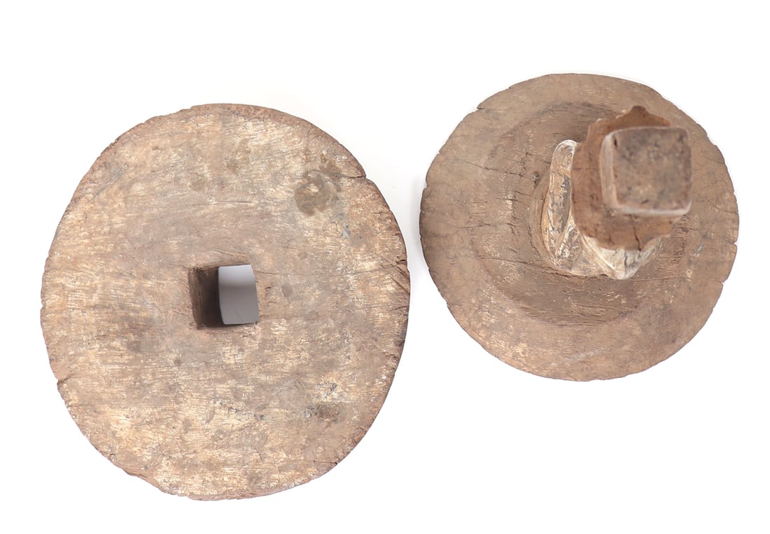Mounted Early Yoruba Figure, Side Table - 7