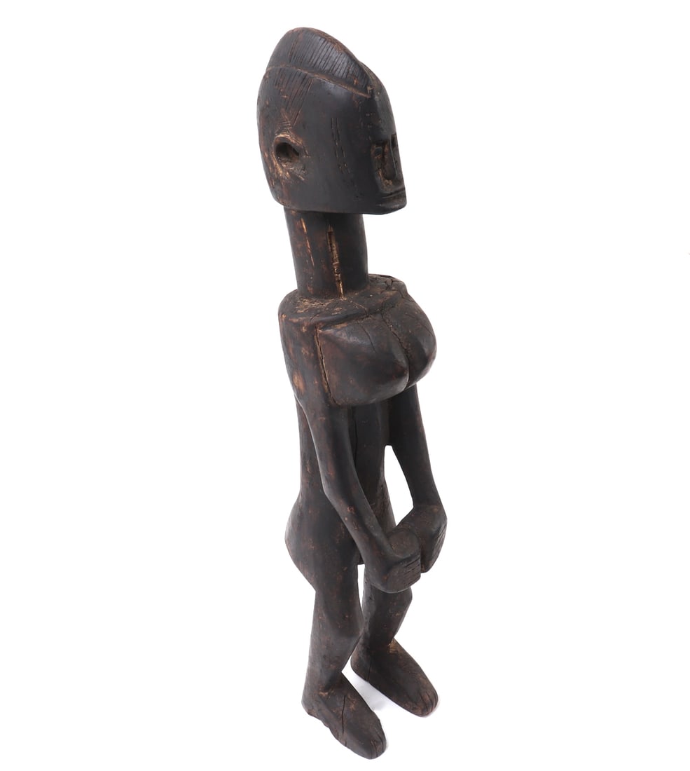 Large African Carved Wood Dogon Statue (1 of 8)