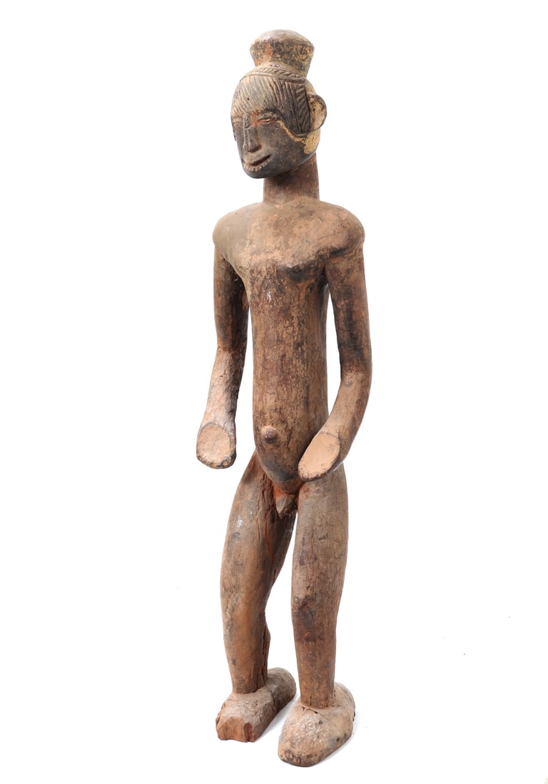 Igbo Carved Male Figural House Post (1 of 11)