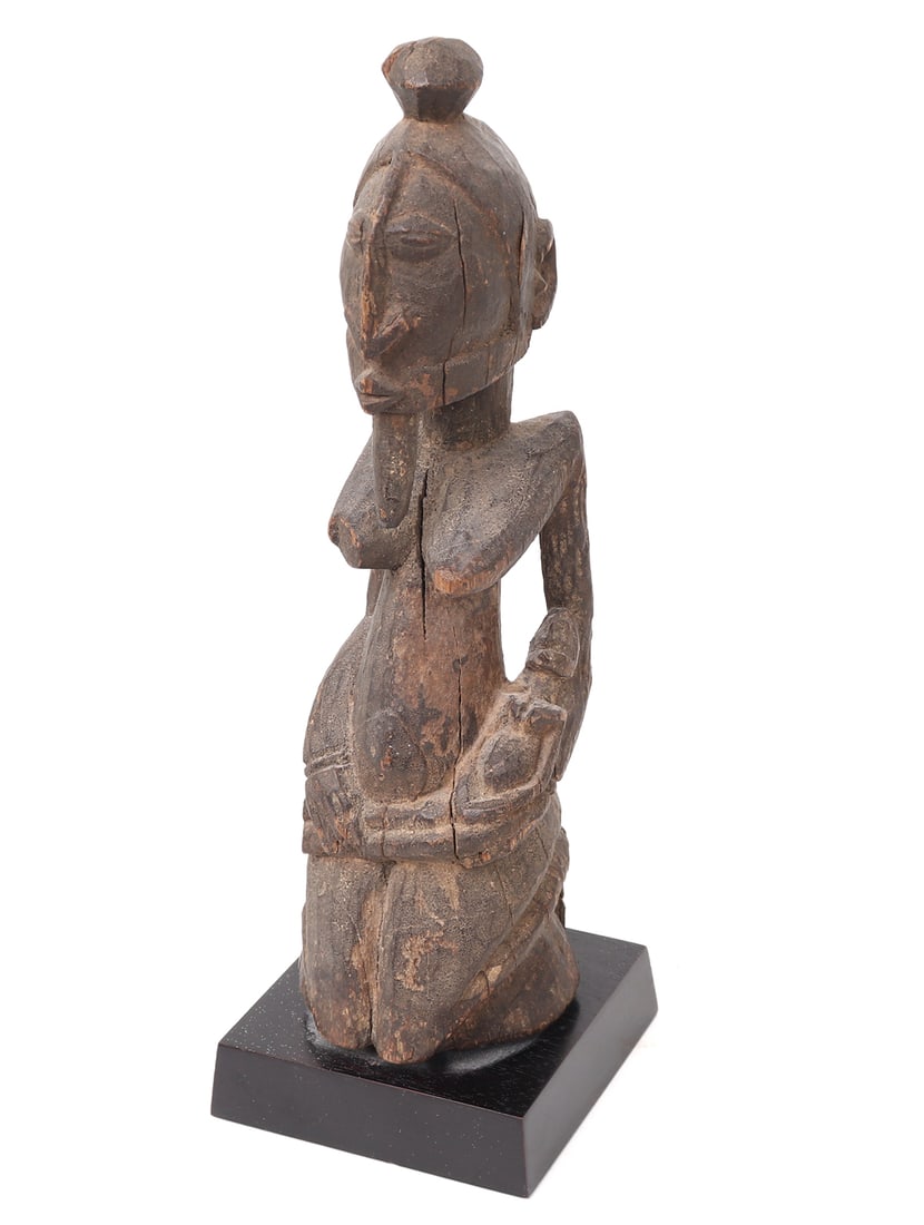 Dogon or Dogon-Related Seated Maternity Figure, Mali (1 of 9)
