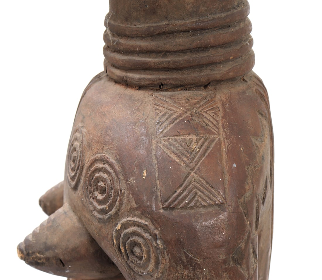 Large African Congo Statue - 10
