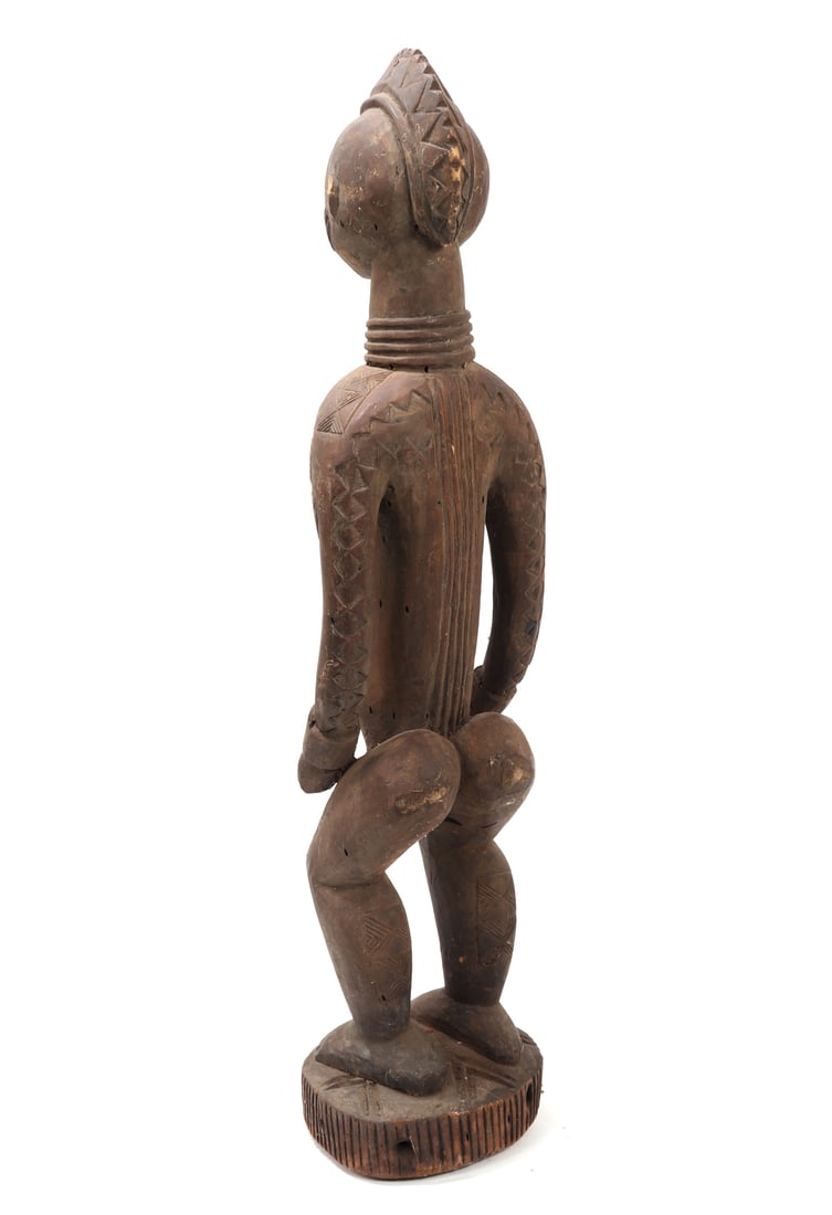 Large African Congo Statue - 3