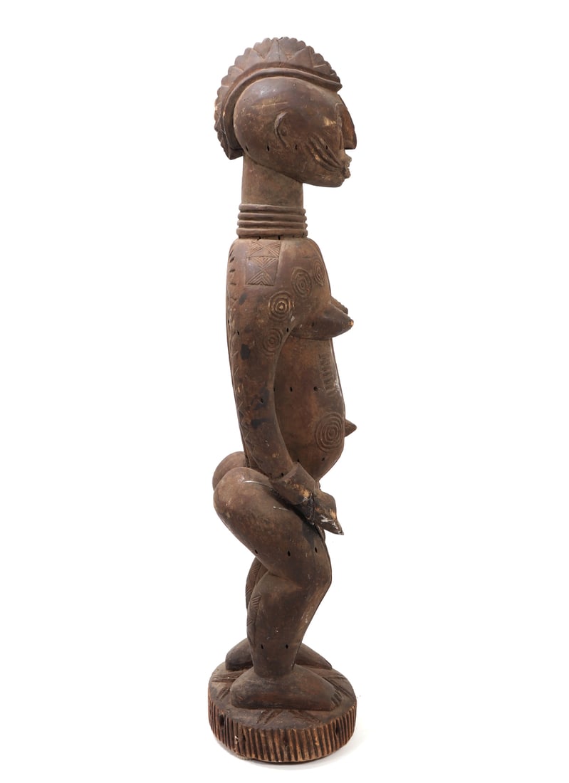Large African Congo Statue - 4