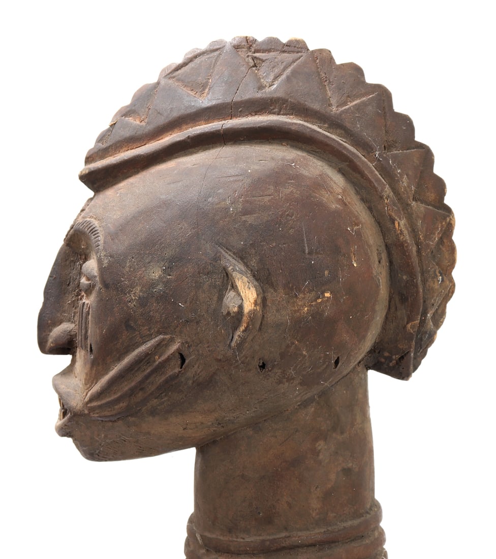 Large African Congo Statue - 9
