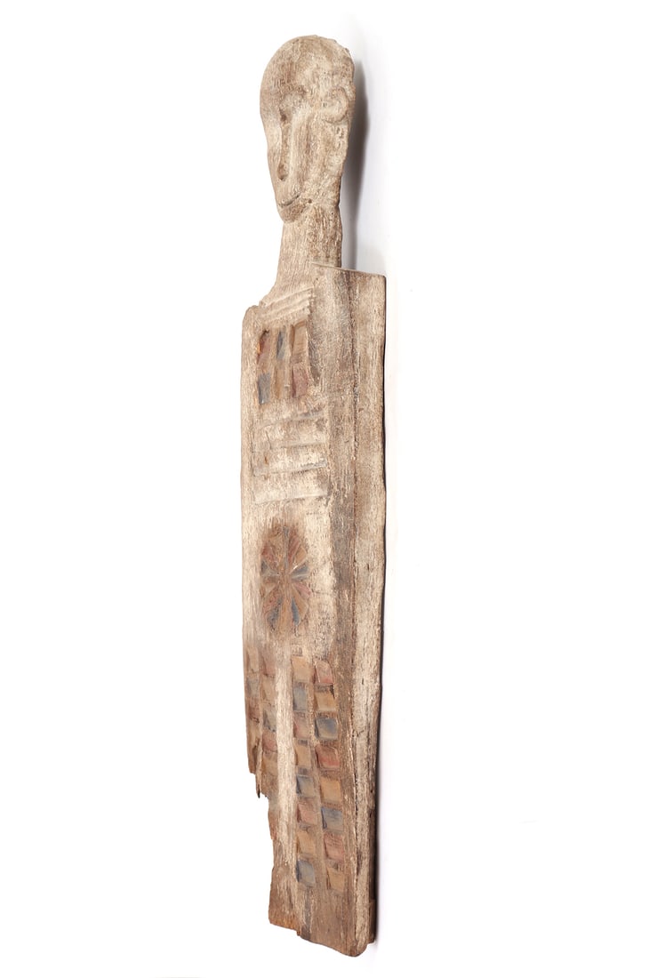 Kigango Figural Post, Huge! - 3