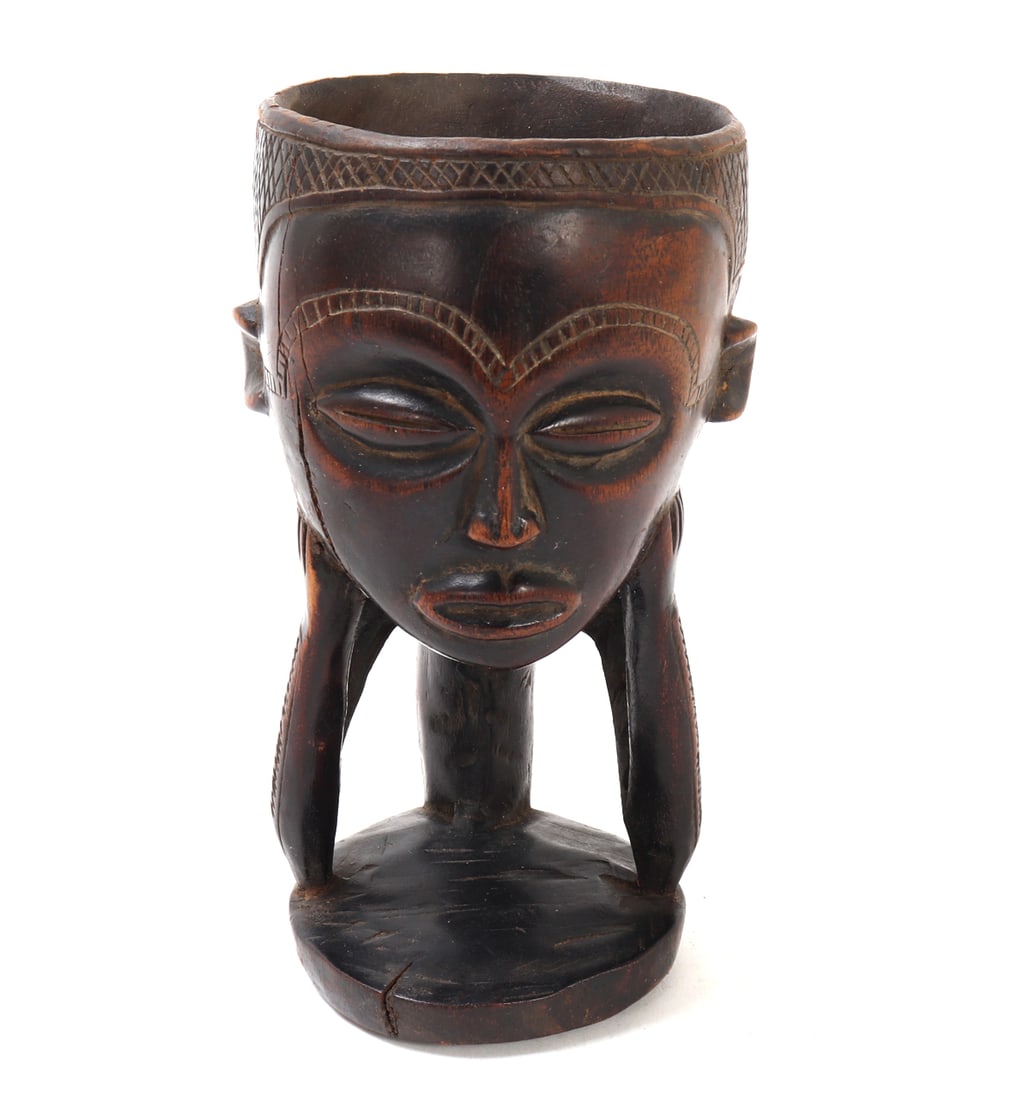African Wood Kuba Cup - Abstract Form (1 of 6)