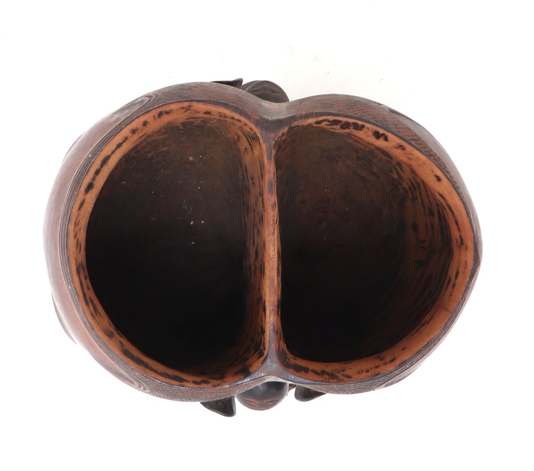 Unique Double Headed Kuba Janus Cup - 5