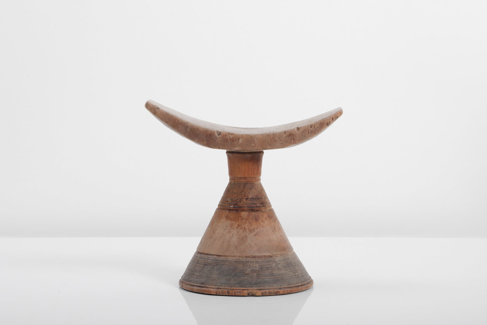 African Carved Wood Headrest, Oromo, Ethiopia (1 of 2)