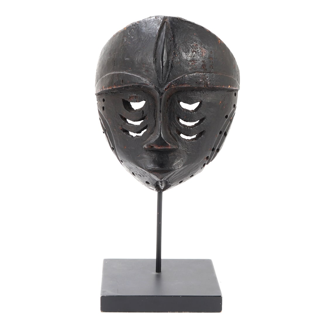 African Igbo or Related Peoples Carved Wood Six-Eye Mask (1 of 13)