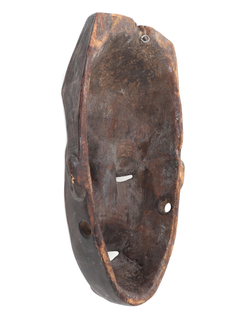 Handsome Hand Carved Bagongo Mask - 7