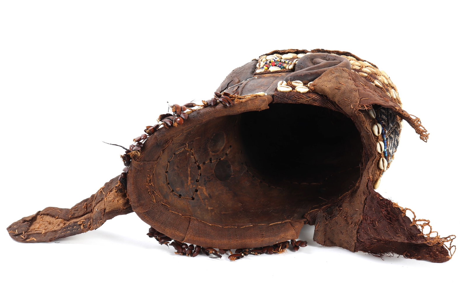 Adorned Kuba Helmet Mask - 11
