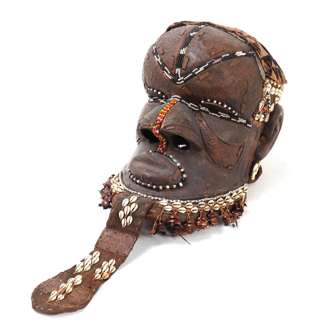 Adorned Kuba Helmet Mask (1 of 13)