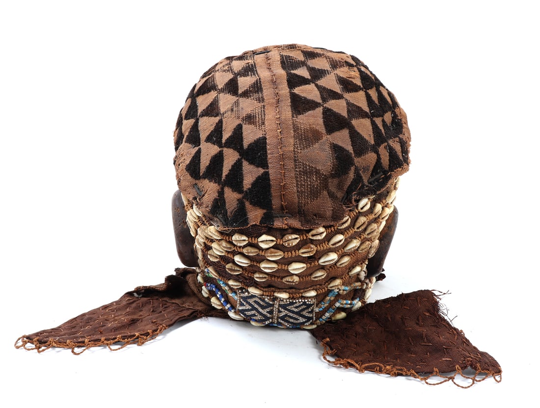 Adorned Kuba Helmet Mask - 5