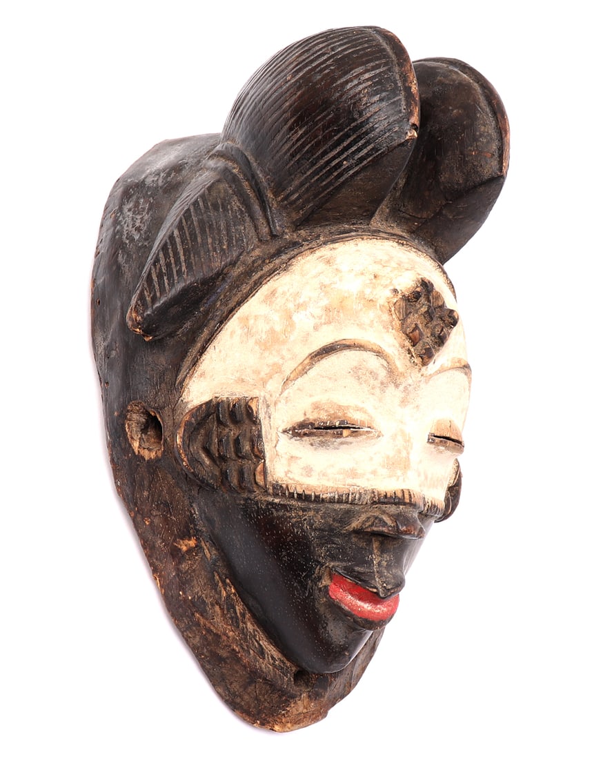 Punu White-Faced Mask, Gabon - 2