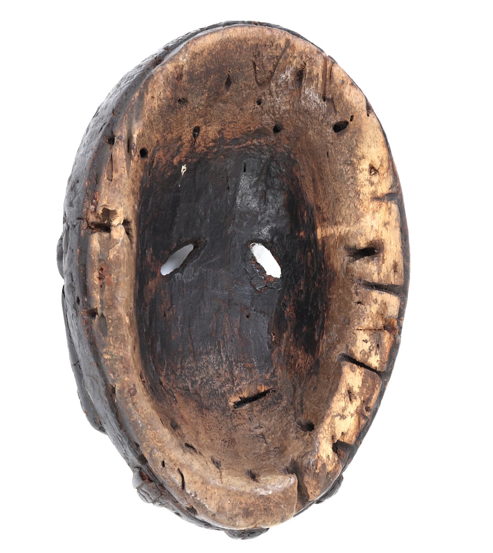Dark Wood African Mask - 10