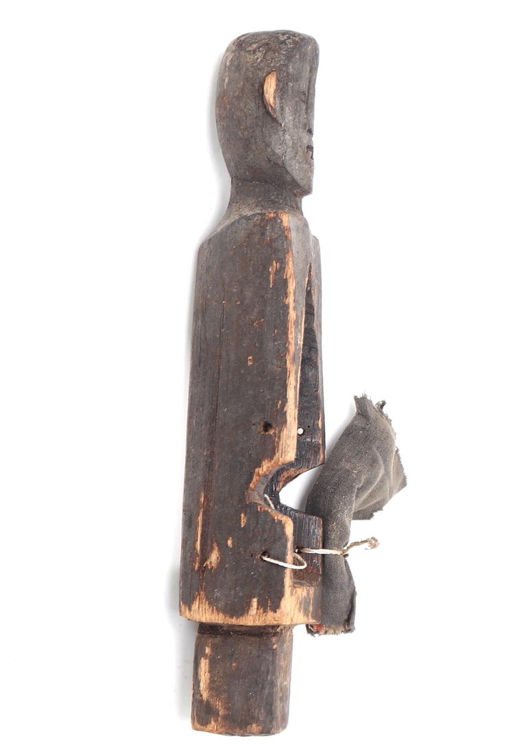 Iban Dayak Weaving Spindle Spool - 2