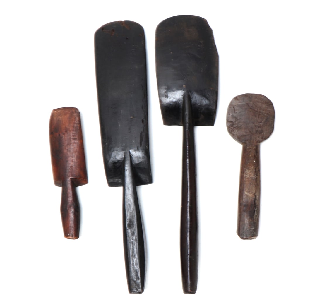 Indonesian Wooden Spatulas - 2