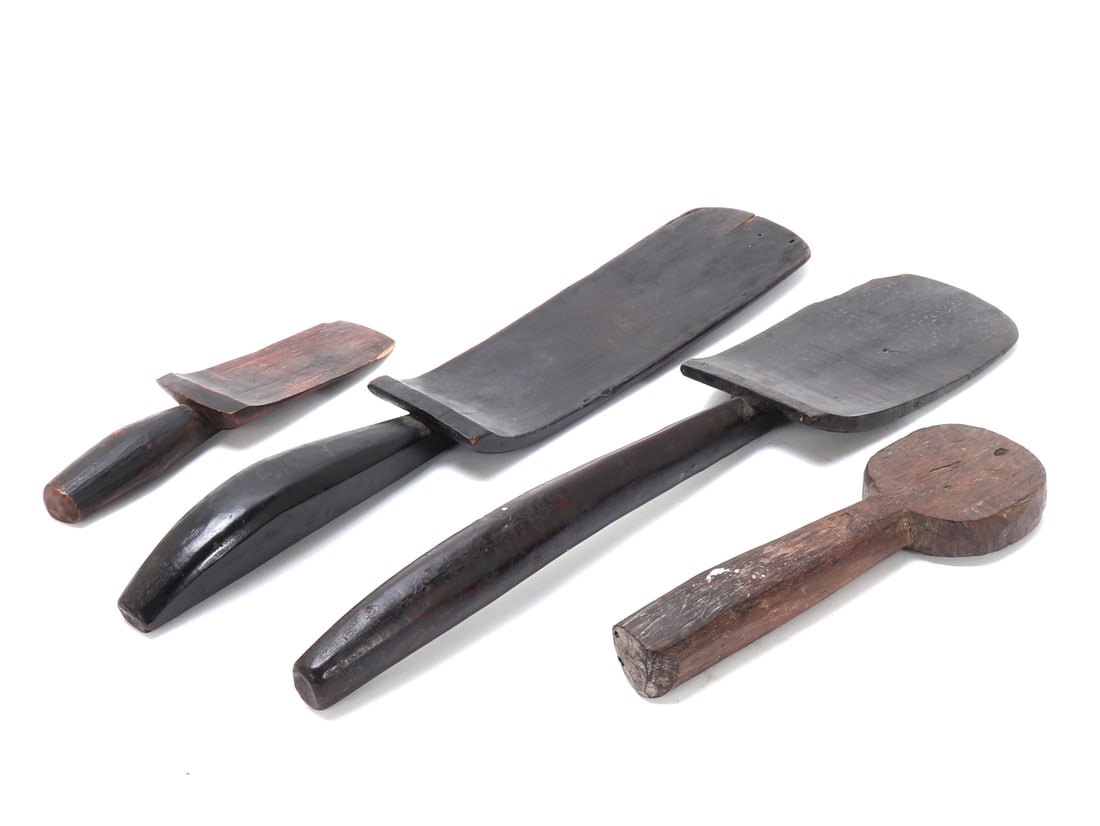 Indonesian Wooden Spatulas - 3