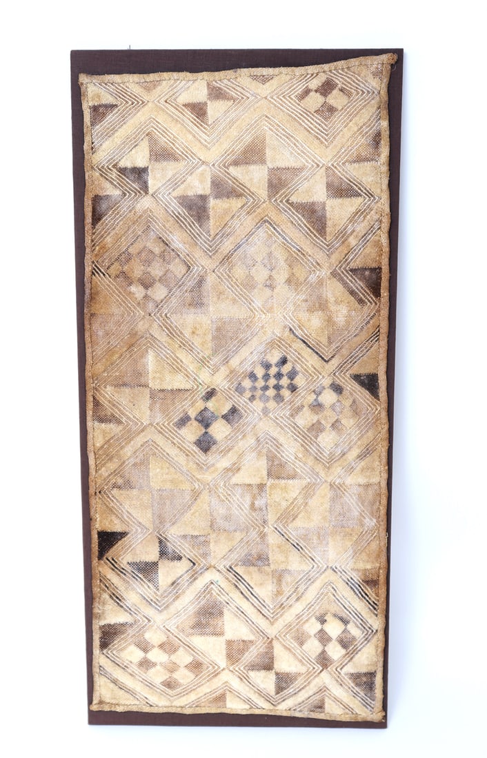 Kuba / Shoowa Raffia Textile Panel, Democratic Republic of the Congo (1 of 2)