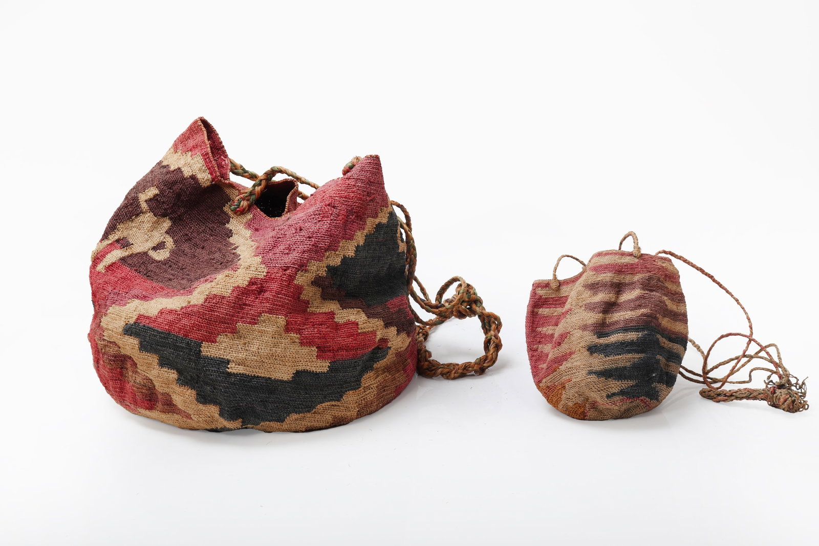 Antique Folk Art Shigra Bags, Ecuador (1 of 1)