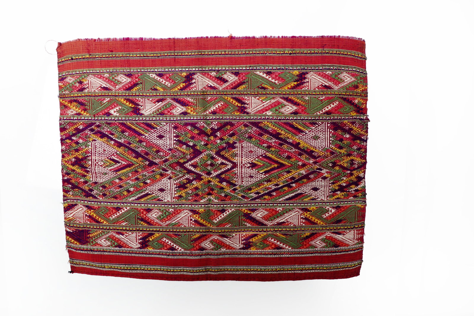 Tai Daeng Polychrome Textile Panel (1 of 1)