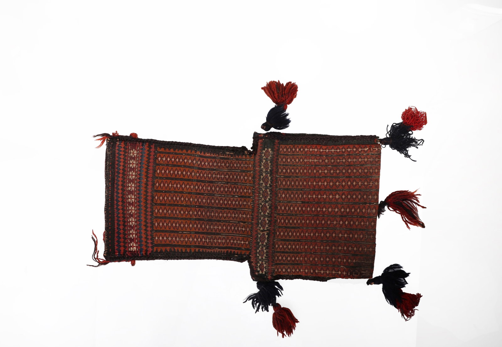 Beautifully Crafted Vintage Woven Wool Pouch (1 of 1)