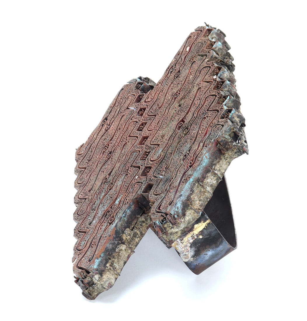 Antique Copper Batik Stamp - 2
