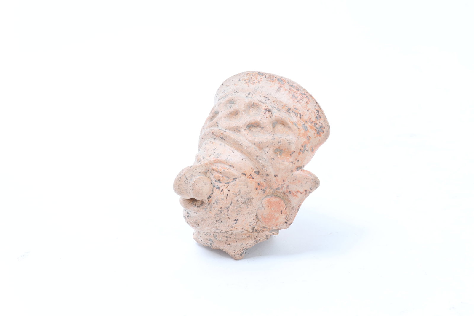 Maya Terracotta Head Figure - 2