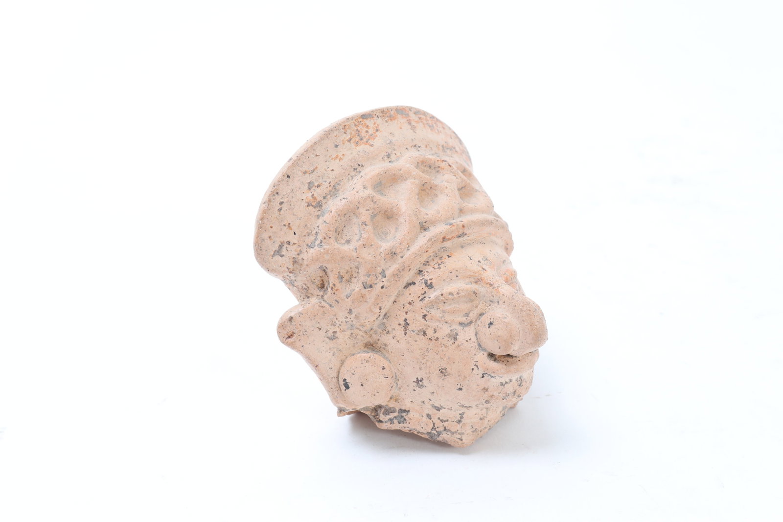 Maya Terracotta Head Figure - 3