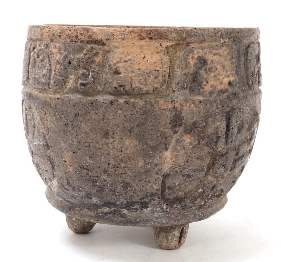 Costa Rican Terracotta Tripod Rattle Vessel - 7