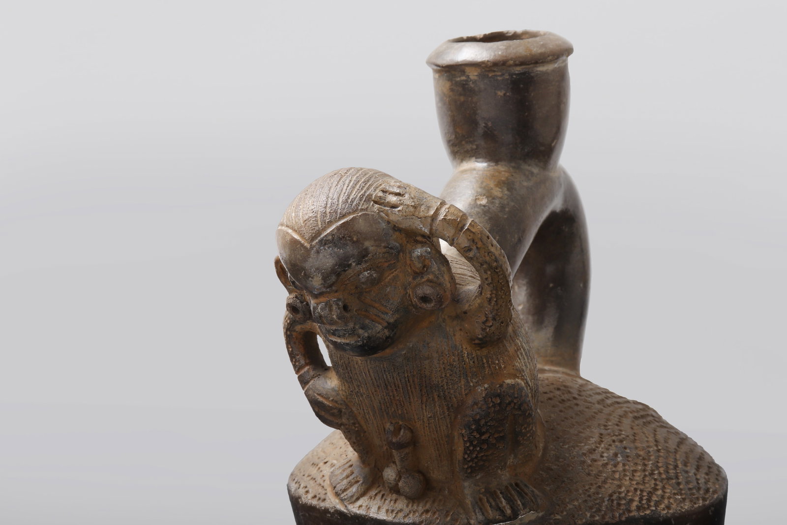 Pre-Columbian Style Stirrup Vessel - 2
