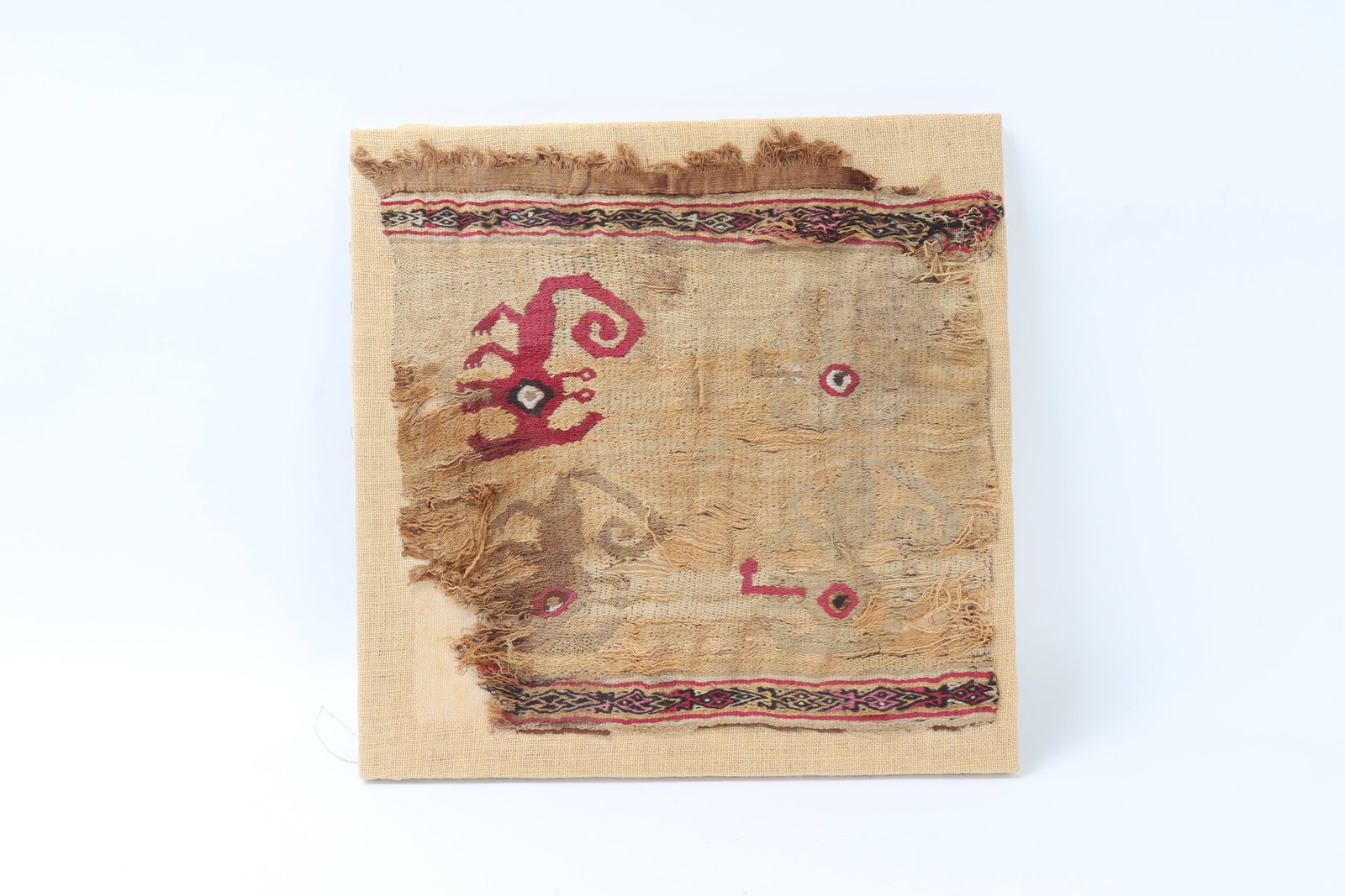 Chancay Textile Fragment, 900 - 1200 AD (1 of 3)