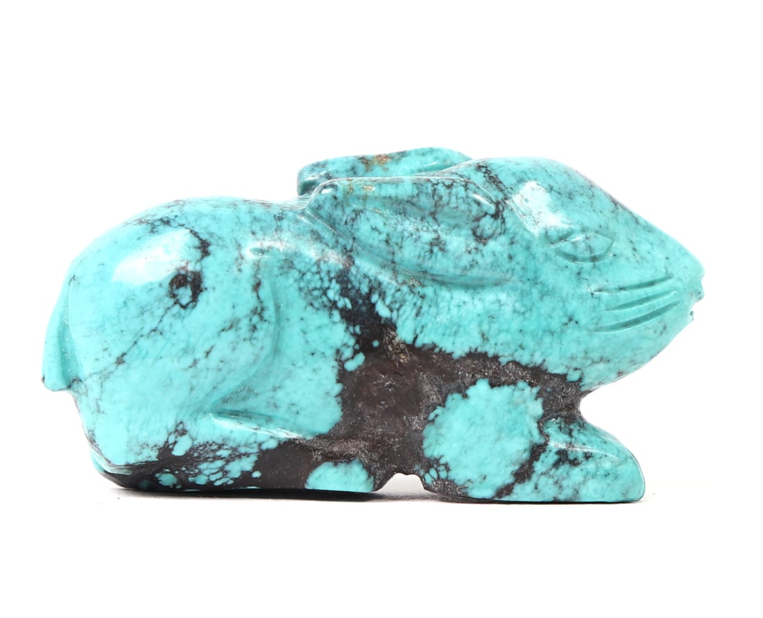 Miniature Turquoise Carved Animals - 2