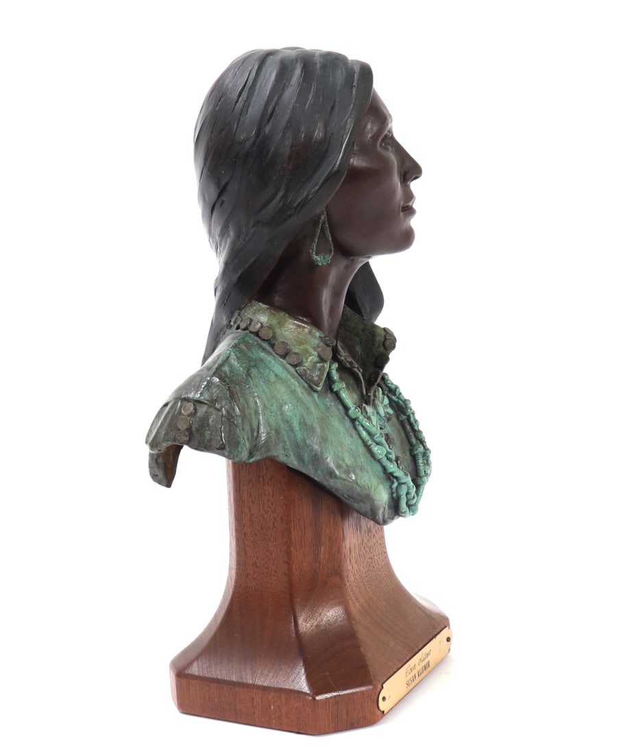 Bronze Bust by Susan Kliewer - 3