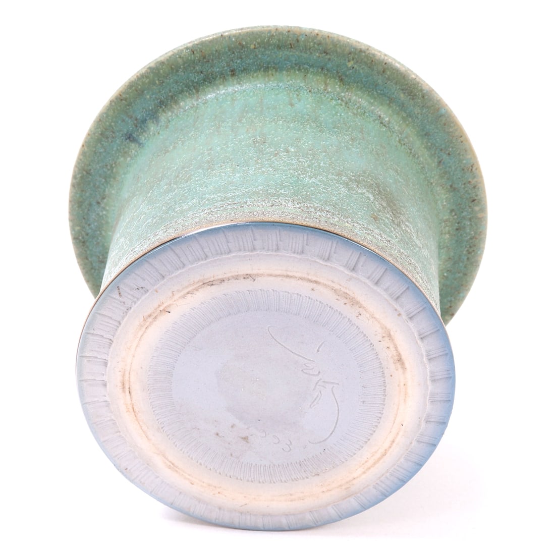 Matte Glazed Studio Pottery Planter - 6