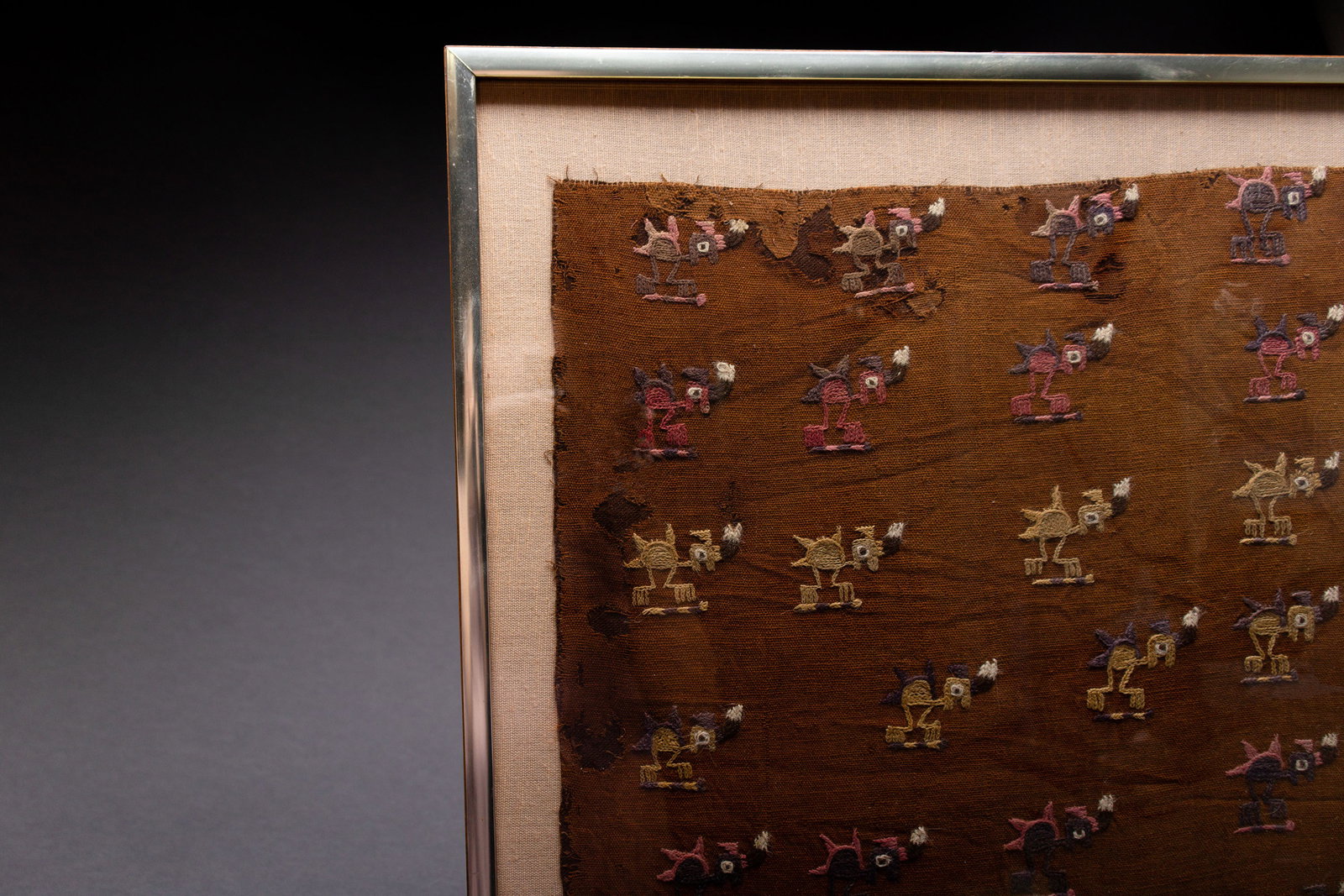 Funerary Zoomorphic Textile Panel, Paracas 700BCE-200CE - 5