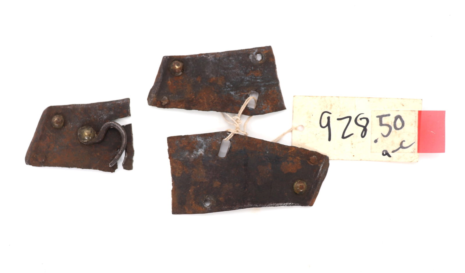 Three Armour Parts, 17th c. (1 of 2)