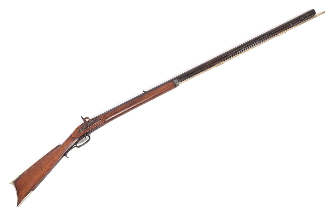 American Half Stock Percussion Rifle (1 of 8)