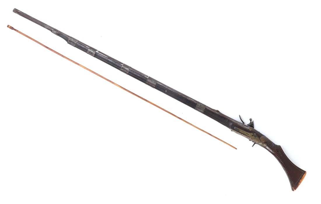 Large Islamic Flintlock Rifle - 2
