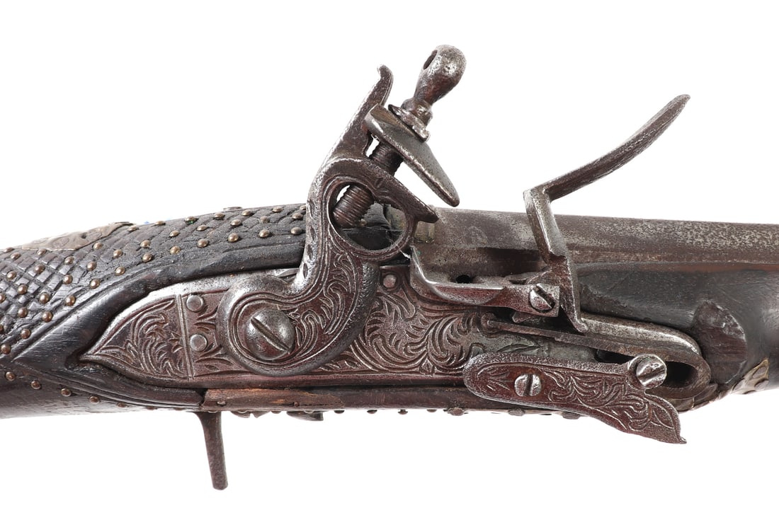 Large Islamic Flintlock Rifle - 3