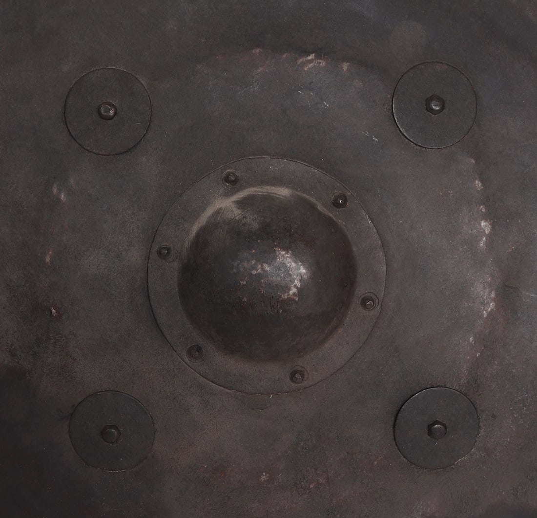 Iron Indian Shield, 16th C. Style - 2