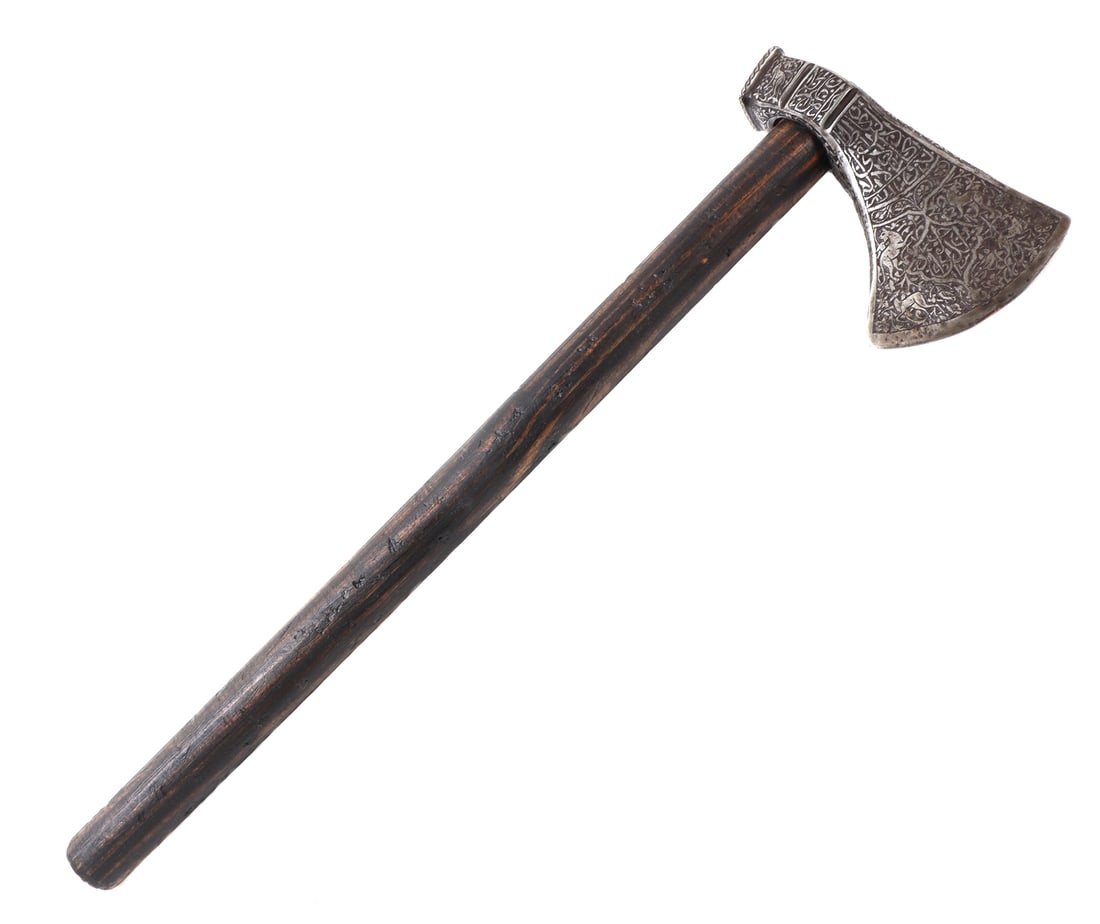 Large Indo-Persian Tabarzin Axe (1 of 7)